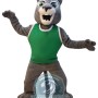 Grey Panther Mascot Costume