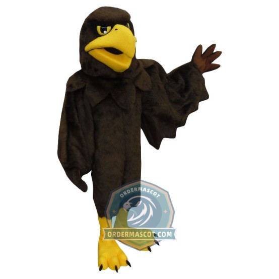 Deluxe Hawk Mascot Costume
