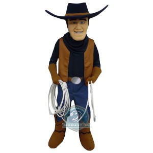 Cowboy Mascot Costume For Adult