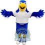 Blue Eagle Mascot Costume For Adult