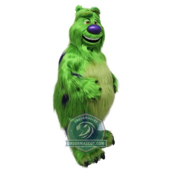 Green Monster Mascot Costume