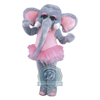 Female Elephant Mascot Costume