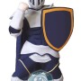 Silver & Blue Knight Mascot Costume