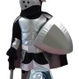 Silver & Black Knight Mascot Costume