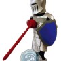 Deluxe Silver Knight Mascot Costume