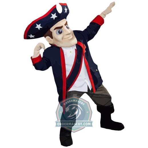 Realistic Patriot Mascot Costume