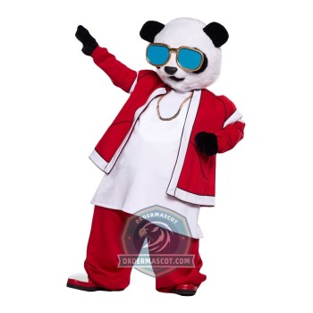 Deluxe Panda Mascot Costume