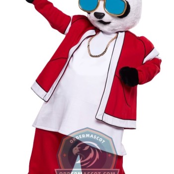 Deluxe Panda Mascot Costume
