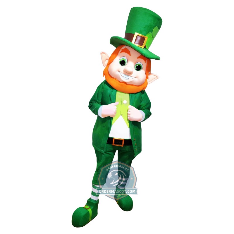 Realistic Leprechaun Mascot Costume