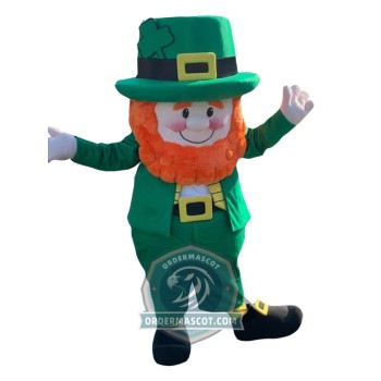 Leprechaun Mascot Costume For Adult