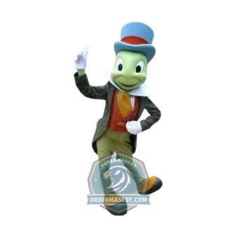 Jiminy Cricket Mascot Costume