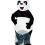 Friendly Panda Mascot Costume