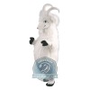 White Goat Mascot Costume