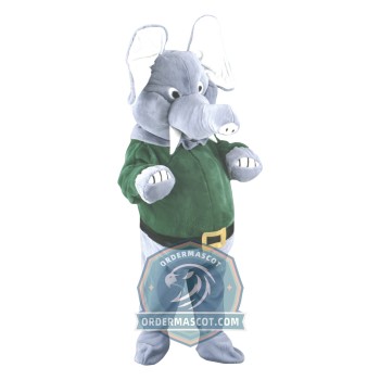 Friendly Elephant Mascot Costume