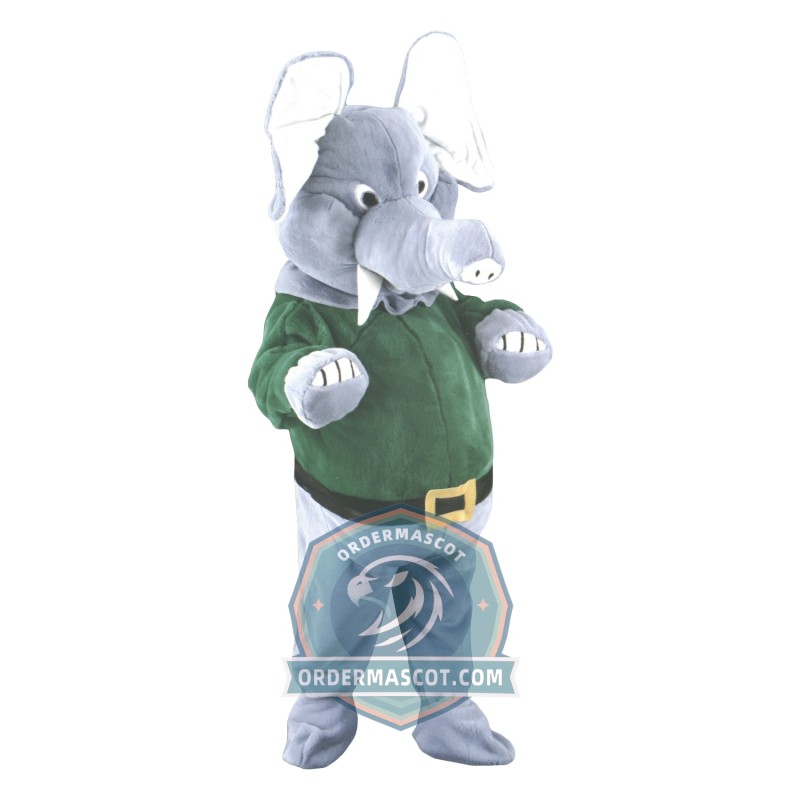 Friendly Elephant Mascot Costume