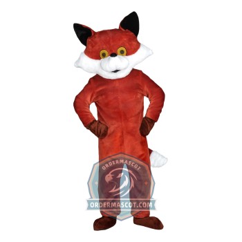 Friendly Lightweight Fox Mascot Costume