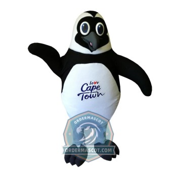 Friendly Penguin Mascot Costume