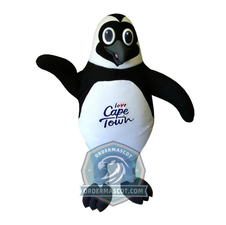 Friendly Penguin Mascot Costume