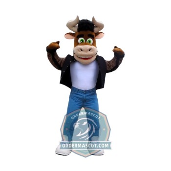 Adult Bull Mascot Costume