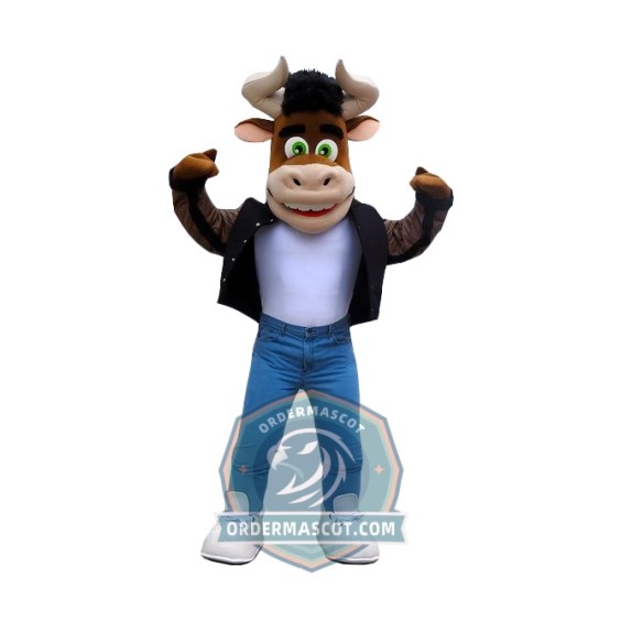 Adult Bull Mascot Costume