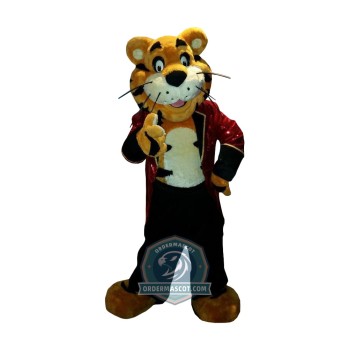 Cute Tiger Mascot Costume