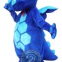 Happy Blue Dragon Mascot Costume