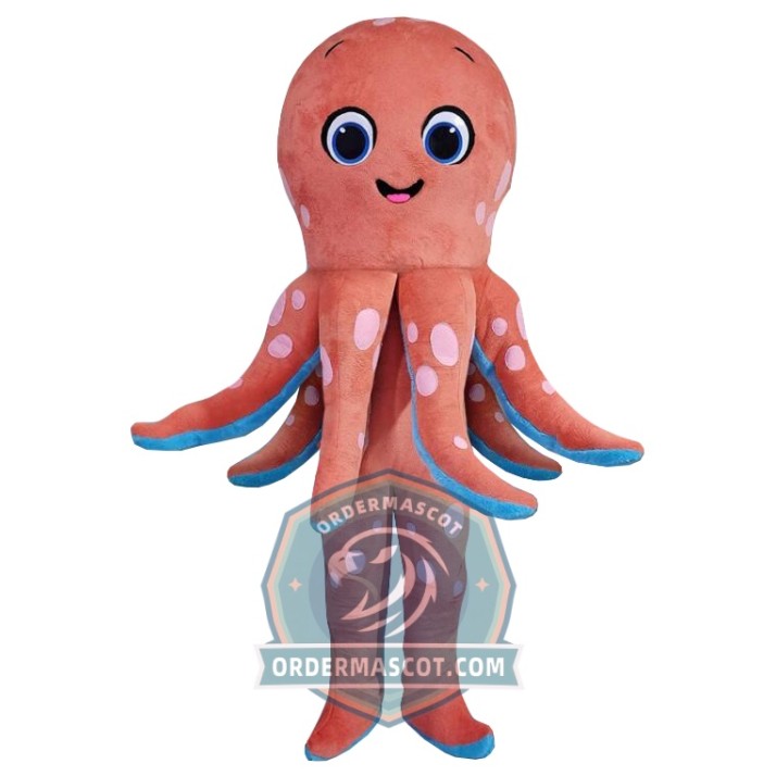 Realistic Octopus Mascot Costume