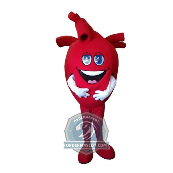 Heart Mascot Costume