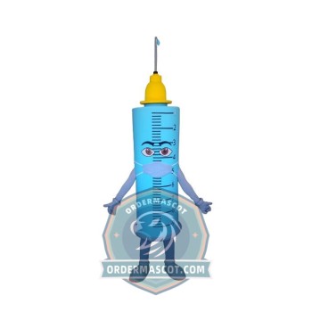 Syringe Mascot Costume