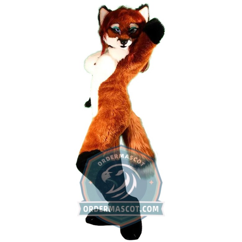 Female Fox Mascot Costume