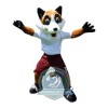 Sport Lightweight Fox Mascot Costume
