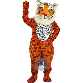 Realistic Tiger Mascot Costume For Adult
