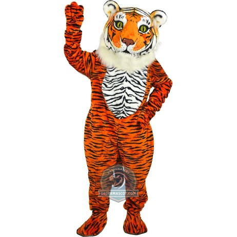 Realistic Tiger Mascot Costume For Adult