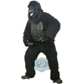 Fierce Gorilla Mascot Costume For Adult