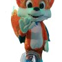 Cute Fox Mascot Costume