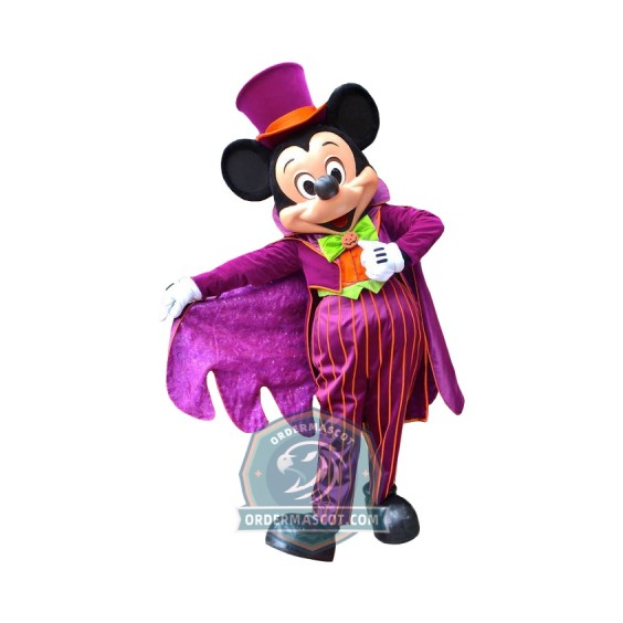 Realistic Halloween Mickey Mascot Costume