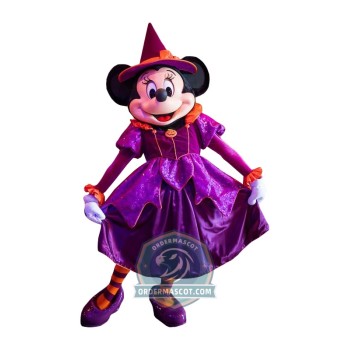 Realistic Halloween Minnie Mascot Costume