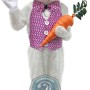 Deluxe White Easter Bunny Mascot Costume