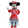 Realistic Christmas Minnie Mascot Costume