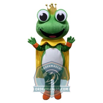 Frog King Mascot Costume