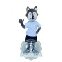 Realistic Lightweight Wolf Mascot Costume