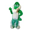 Realistic Friendly Crocodile Mascot Costume