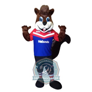Happy Lightweight Squirrel Mascot Costume