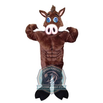 Power Wild Boar Mascot Costume