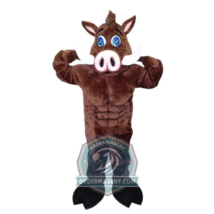 Power Wild Boar Mascot Costume