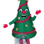 Friendly Christmas Tree Mascot Costume