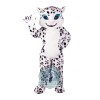 Snow Leopard Mascot Costume