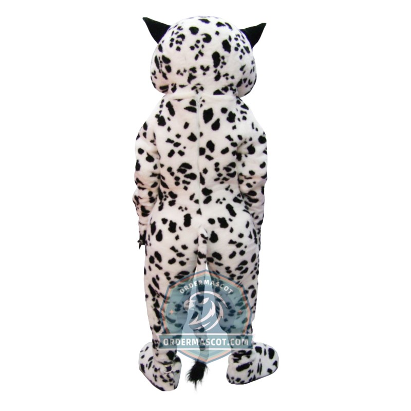Snow Leopard Mascot Costume