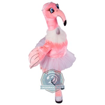 Realistic Lightweight Flamingo Mascot Costume