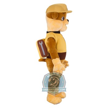 Deluxe Paw Patrol Rubble Dog Mascot Costume